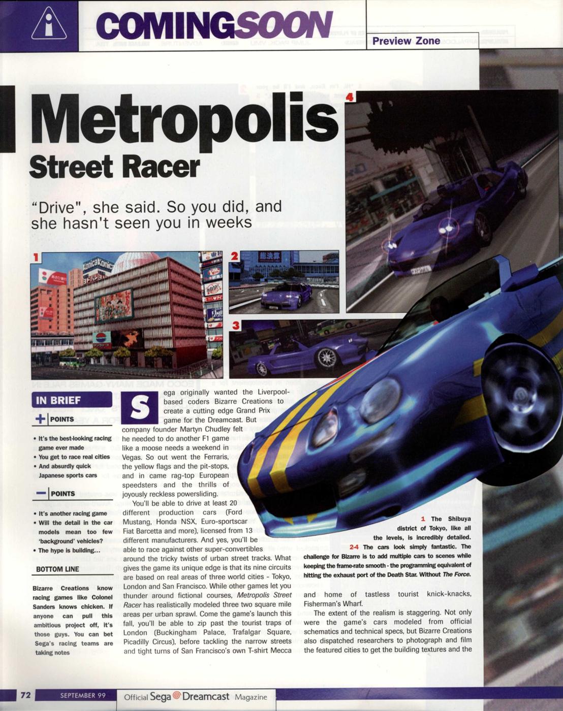 Metropolis Street Racer p1