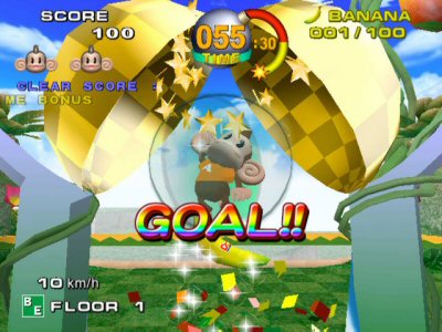 Screenshot Monkey Ball goal